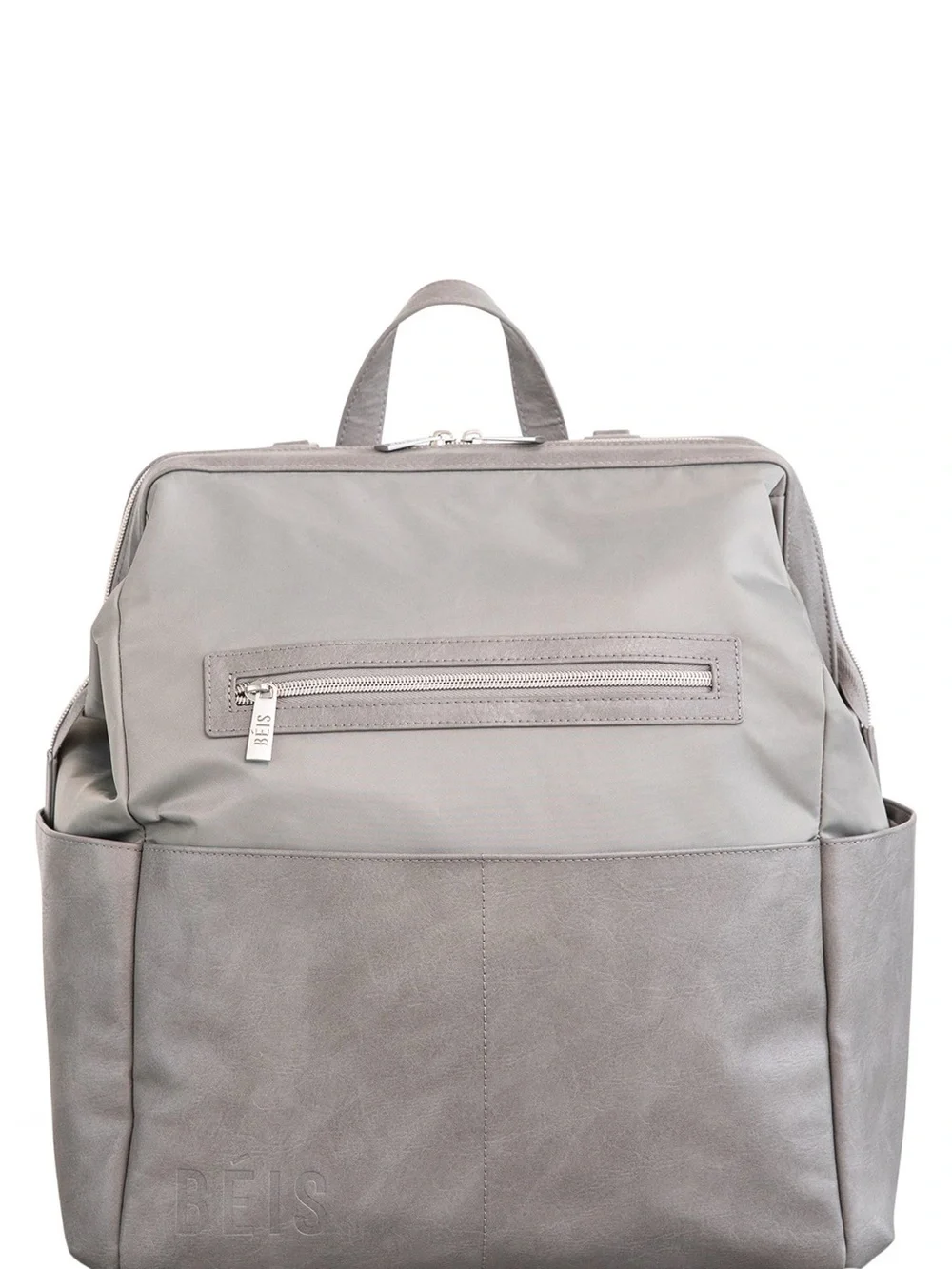 Béis Gray Convertible Backpack Tote